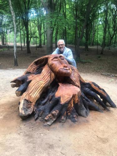 Bosnimf gemaakt voor het Putterbos.